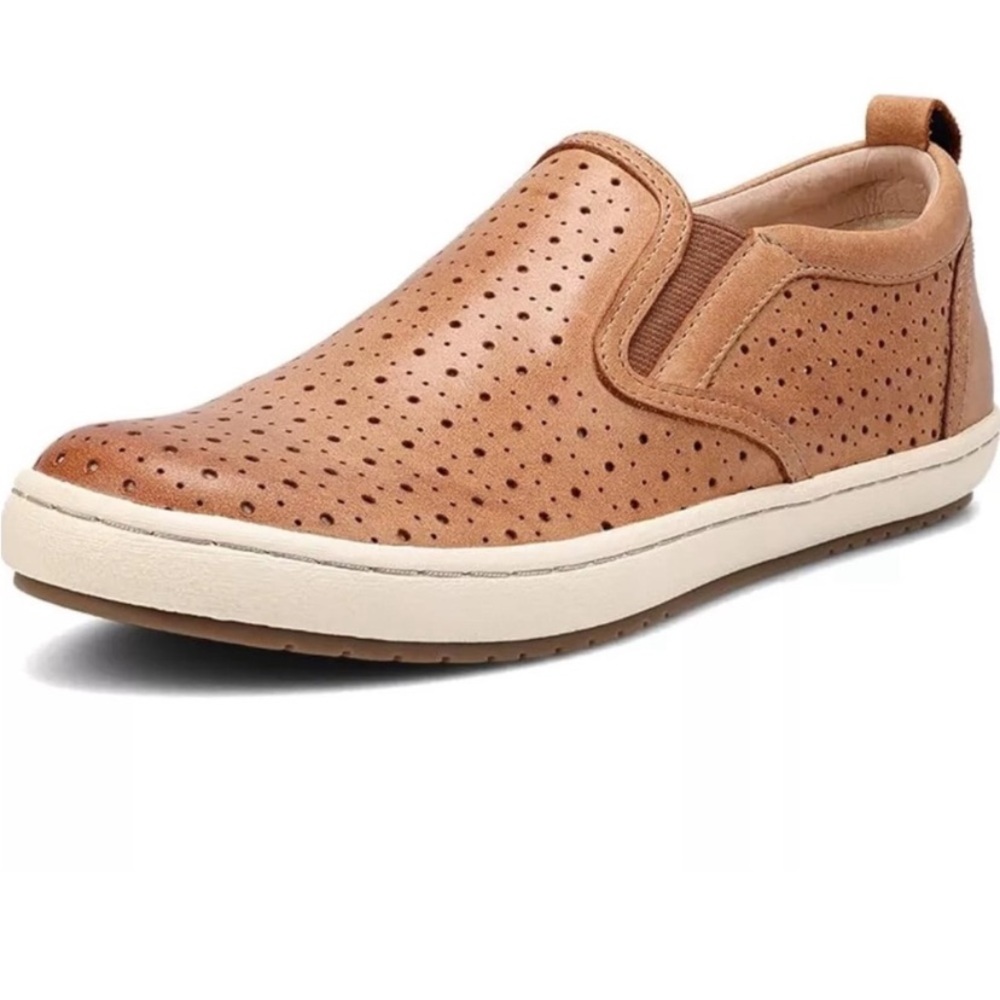 Taos Court Loafers Slip On Shoes
perforated Womens 7.5 Caramel Tan Brown - Picture 1 of 11